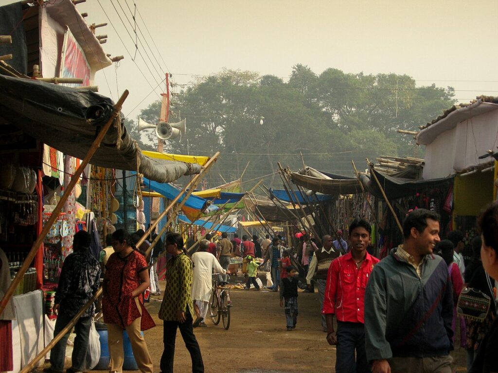 Poush Mela Bazaar