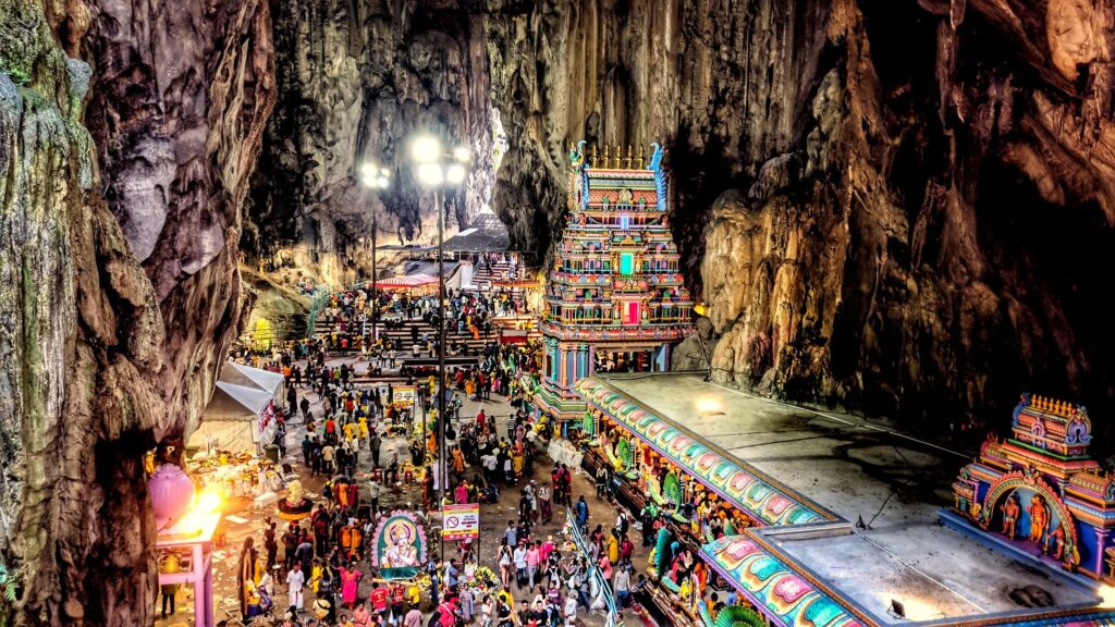 Batu Caves inside view